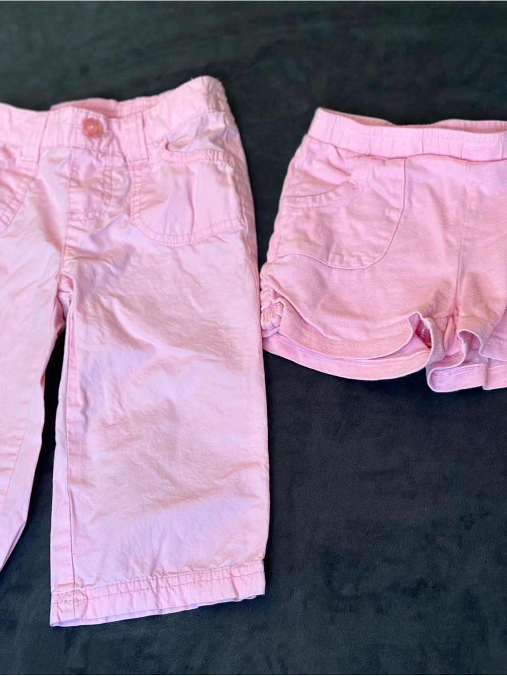 jumping beans Light Pink Girls' Shorts and Pants Set